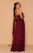 Jadore Les Demoiselle LD1092 Wine Back Dress