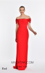 Jarrell Red Front Dress