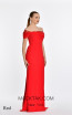 Jarrell Red Side Dress