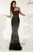 Jasz Couture 6201 Black Front Prom Dress