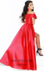 Jasz Couture 6409 Red Back Dress