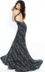 Jasz Couture 6428 Black Silver Back Dress