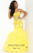 Jasz Couture 6430 Yellow Front Dress