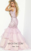 Jasz Couture 6443 Rose Pink Back Dress
