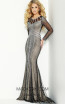 Jasz Couture 6447 Black Front Dress