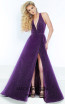 Jasz Couture 6451 Electric Purple Front Dress