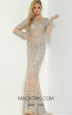 Jasz Couture 6455 Nude Front Dress