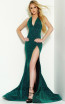 Jasz Couture 6470 Electric Emerald Front Dress