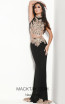 Jasz Couture 6476 Gold Black Front Dress