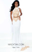 Jasz Couture 6476 Ivory Gold Front Dress