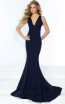 Jasz Couture 6491 Midnight Front Dress