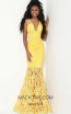 Jasz Couture 6502 Yellow Front Dress