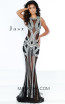 Jasz Couture 6400 Black Front Prom Dress