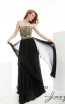 Jasz Couture 5915 Black Front Evening Dress