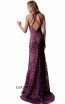 Jasz Couture 6280 Purple Back Evening Dress