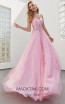 Jasz Couture 6318 Pink Front Evening Dress