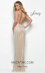 Jasz Couture 7004 Nude Back Dress