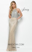 Jasz Couture 7004 Nude Front Dress