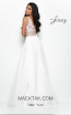 Jasz Couture 7009 Ivory Back Dress