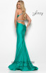 Jasz Couture 7014 Emerald Back Dress