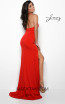 Jasz Couture 7026 Red Back Dress