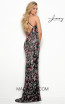 Jasz Couture 7027 Black Multi Back Dress