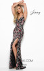 Jasz Couture 7027 Black Multi Front Dress