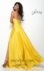 Jasz Couture 7028 Yellow Back Dress