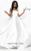 Jasz Couture 7030 White Front Dress