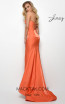 Jasz Couture 7035 Orange Back Dress