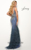 Jasz Couture 7041 Slate Back Dress