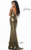Jasz Couture 7043 Gold Back Dress