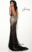Jasz Couture 7044 Black Back Dress