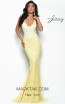 Jasz Couture 7049 Yellow Front Dress