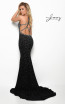 Jasz Couture 7057 Black Back Dress