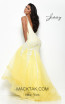 Jasz Couture 7069 Yellow Back Dress