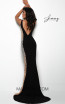Jasz Couture 7078 Black Back Dress