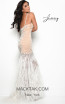Jasz Couture 7079 Nude White Back Dress