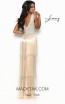 Jasz Couture 7098 Nude Back Dress