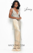 Jasz Couture 7098 Nude Front Dress