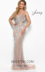 Jasz Couture 7102 Nude Front Dress