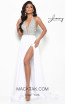 Jasz Couture 7112 White Front Dress