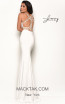 Jasz Couture 7119 Ivory Back Dress
