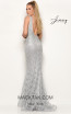 Jasz Couture 7122 Silver Back Dress