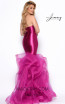 Jasz Couture 7127 Fuchsia Back Dress
