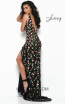 Jasz Couture 7129 Black Multi Back Dress