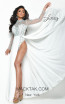 Jasz Couture 7137 Ivory Front Dress