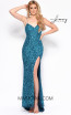 Jasz Couture 7149 Teal Front Dress