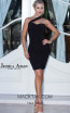 Jessica Angel 167 Black Front Dress