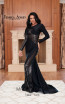 Jessica Angel 317 Black Front Dress